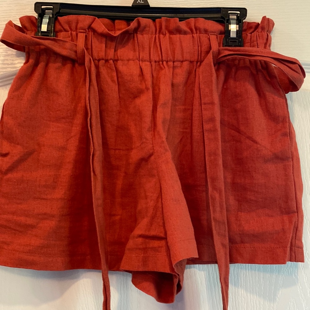 Paper bag shorts